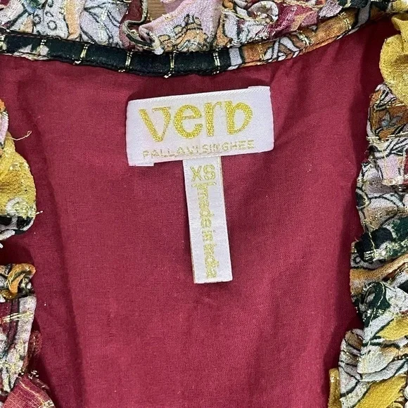 GUC Verb by Anthropologie Tunic/dress, beads, sequins, multicolour, size XSmall - Picture 11 of 17